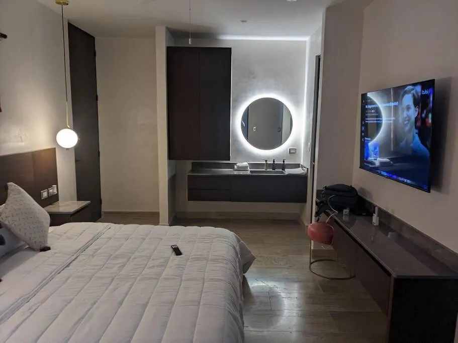Apartmán New Luxury Ph With Private Terrace & Plunge Pool Tulum Mexiko